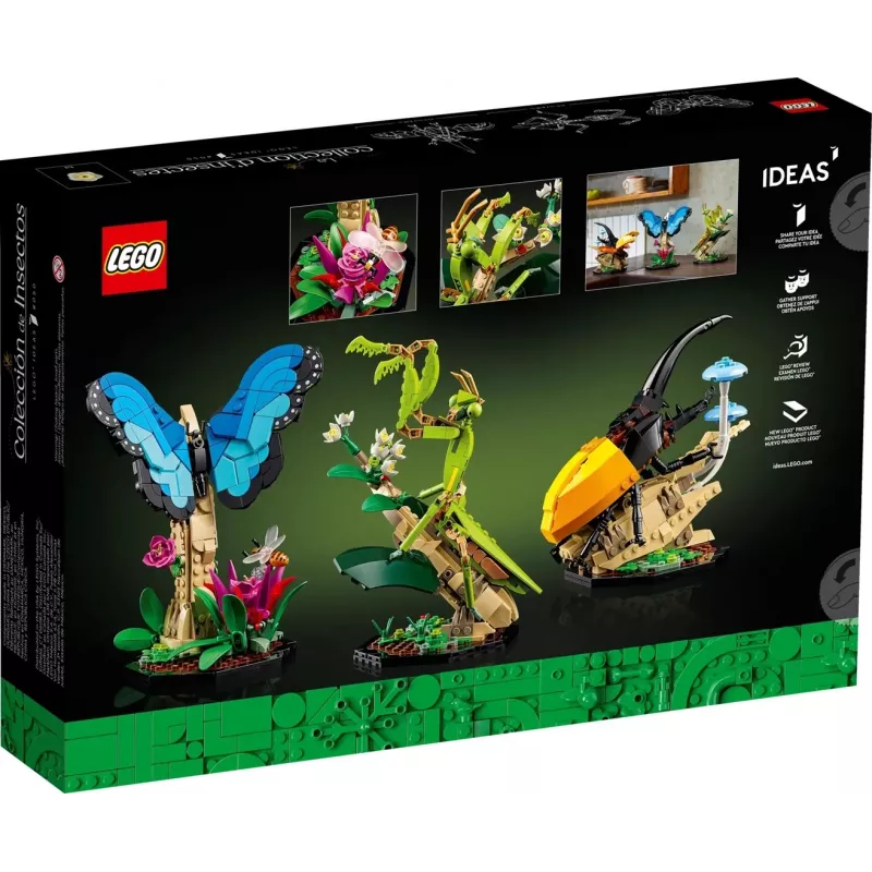 LEGO IDEAS 21342 A Coleção de Insetos