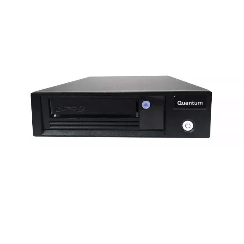 Quantum LTO-9, unidade de armazenamento, cartucho de banda, Serial Attached SCSI (SAS), 2.5:1, LTO, 5,25 inch meia altura