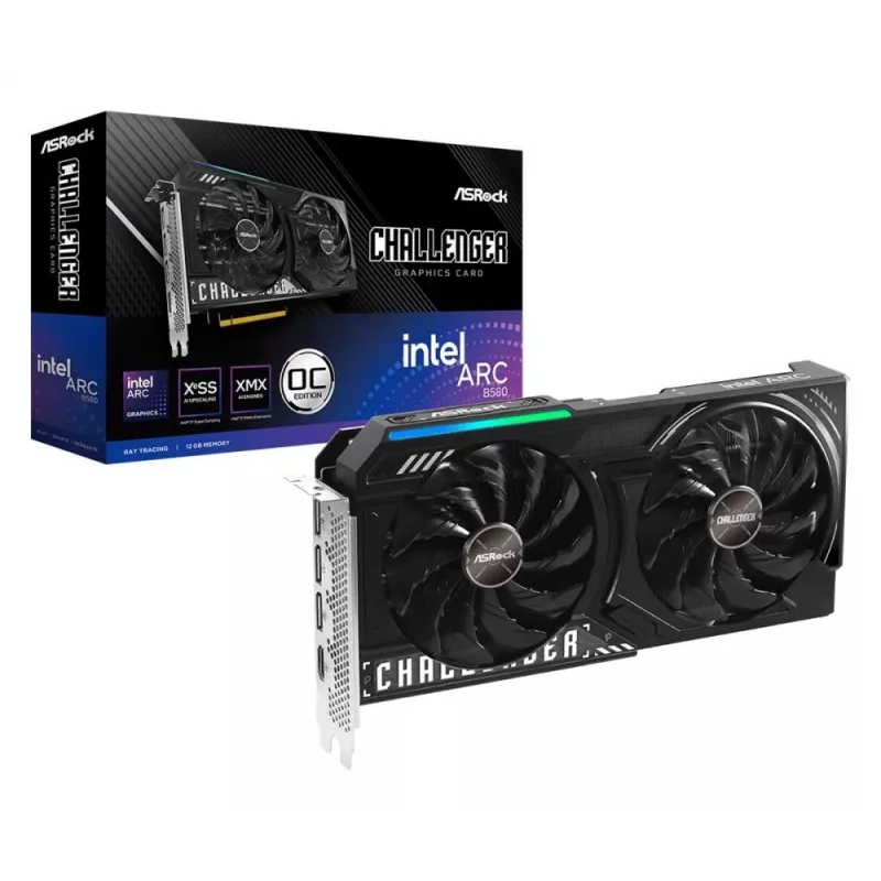 Placa gráfica ASRock Challenger Intel Arc B580 12GB OC
