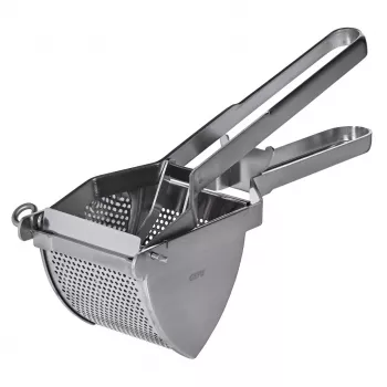 Espremedor de batatas GEFU Original 13300, aço inoxidável, espremedor de cozinha manual