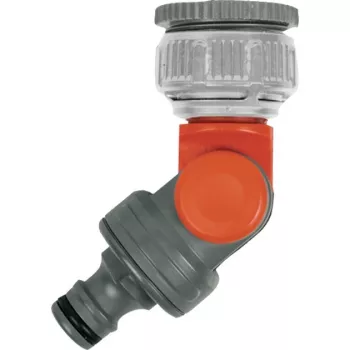 Gardena 998-50 - cinzento - laranja - prateado - 3,3 mm (G 2,50 cm (1))/26,5 mm (G 3/4) - conector (998-50)