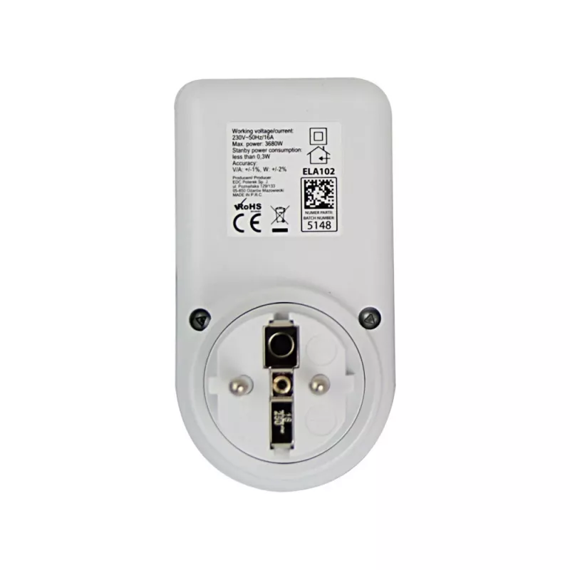 Medidor de consumo elétrico Esperanza ELA102