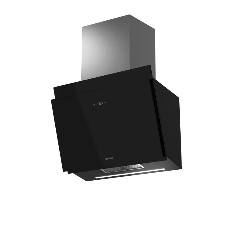 Exaustor CATA Thalassa PRO 600 GBK montagem na parede preto 640 m³/h