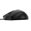 Rato ótico USB Focus, 1200DPI 3 botões e roda de deslocamento, sensibilidade 125Hz, cabo 1,8m, peso 66g