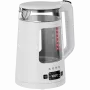 Chaleira elétrica AENO EK6: 1850-2200W, 2L, Strix, forma quadrada, tampa transparente, vidro altamente resistente, iluminação LED, desligamento automático, proteção contra funcionamento a seco