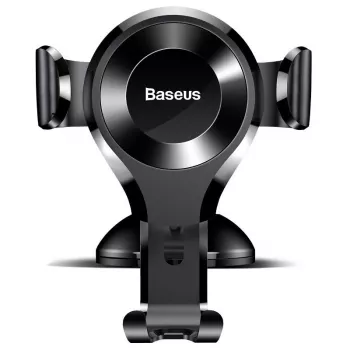 Suporte de carro por gravidade Baseus Osculum para telefone (preto)