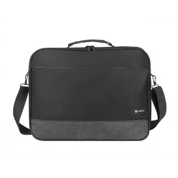 Mala messenger NATEC Impala 2 39,6 cm (15,6) preto, cinzento