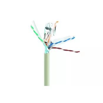 Cabo de rede Gembird CAT6 FTP 100m cinzento F/UTP (FTP)