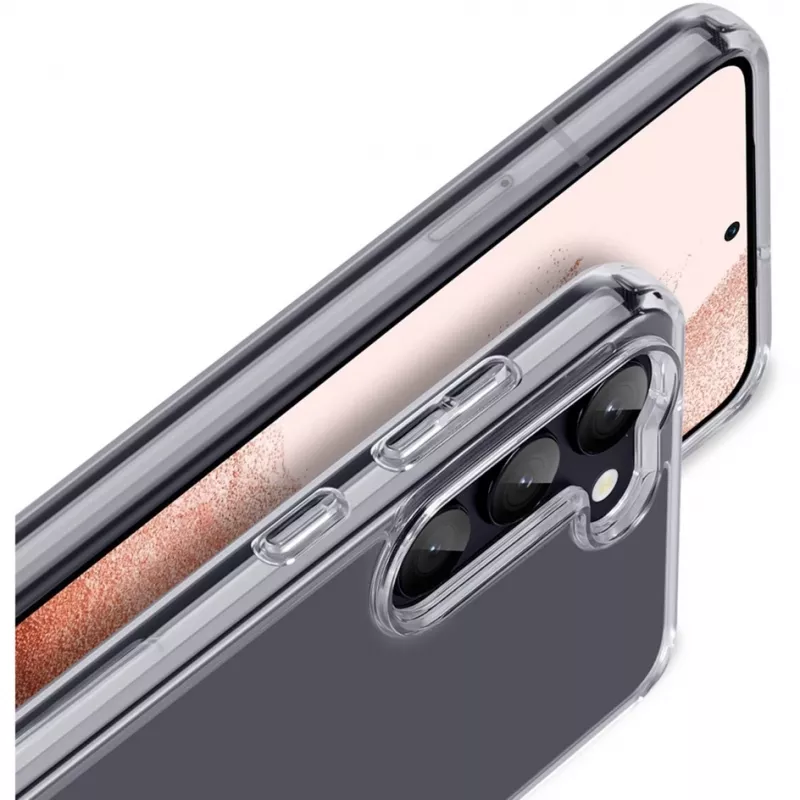StyleShell SHOCKFlex (transparente, Samsung Galaxy S23+)