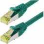 Cabo de rede Helos Cat 6a S/FTP 1,5 m verde