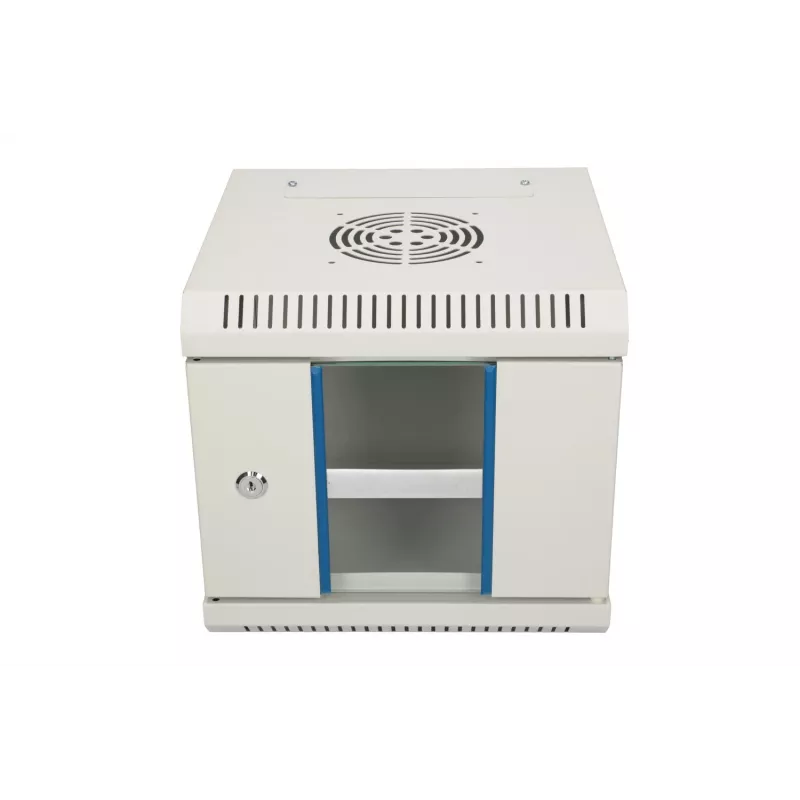 Armário rack Extralink EX.14466 4U rack de montagem na parede cinzento
