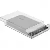 Caixa para HDD/SSD DeLOCK 42623 transparente 2,5/3,5 polegadas