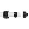 Alphacool 17471 Eiszapfen PRO conector HardTube de 13 mm G1/4, latão, 22 mm de diâmetro, 20 mm de altura, Deep Black