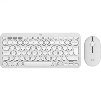 Conjunto de teclado e rato sem fios Logitech Pebble 2
