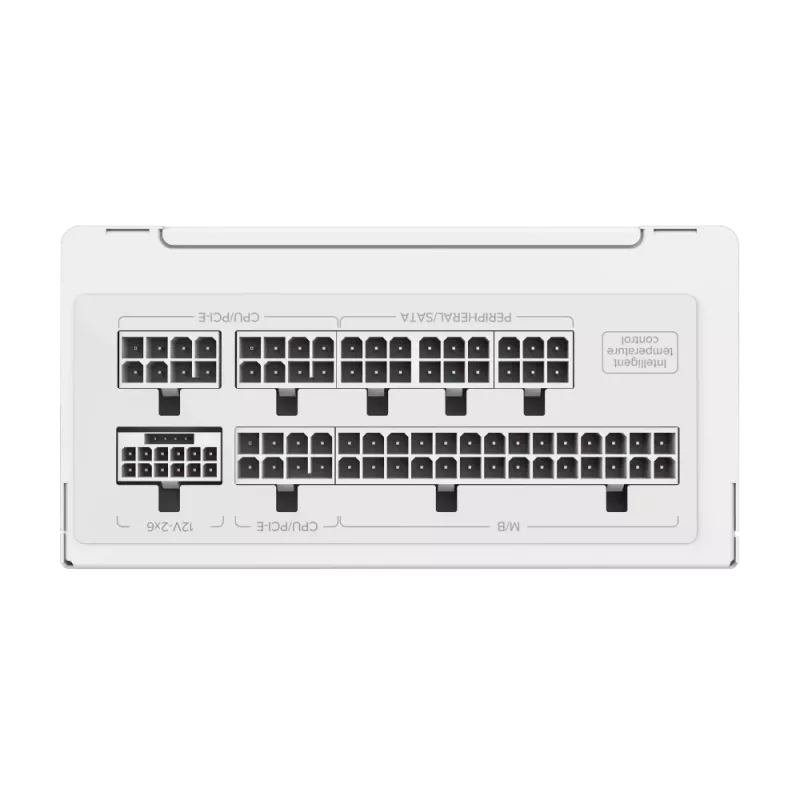 Fonte de alimentação Gamemax, 80 PLUS, Gold | GS 650G WH | 650 W