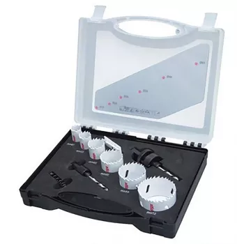 Conjunto de brocas de coroa Makita D-47123