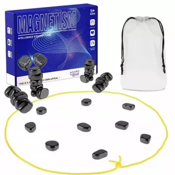Conjunto de pedras magnéticas para jogo de tabuleiro Extralink – 20 pedras magnéticas para jogos de estratégia