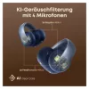 ANKER Soundcore AeroClip azul auriculares de clip open-ear som Hi-Res LDAC NC IP55 chamadas assistidas por IA