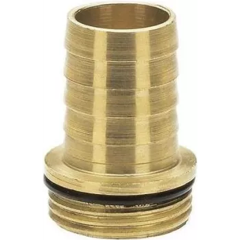 Gardena 07252-20 bicos de latão, 42 mm (G 1 1/4) rosca macho / 32 mm (1 1/4) mangueira 07252-2 (07252-20)