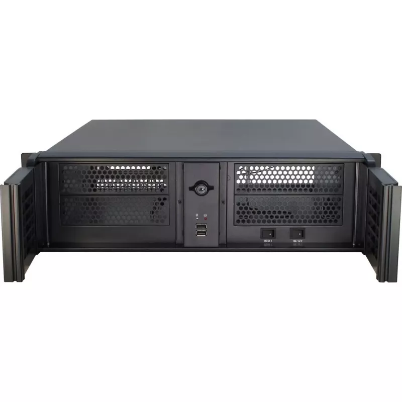Inter-Tech 3U-3098-S Rack preto