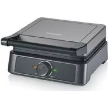 Máquina de waffles Severin WA 2125 2 waffles 1600 W antracite preto