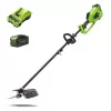 Aparador de relva Greenworks 40V 4Ah GD40BCK4 - 1301507UB