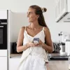 Vonmählen Aura Mini Base de carregamento sem fios magnética, branco