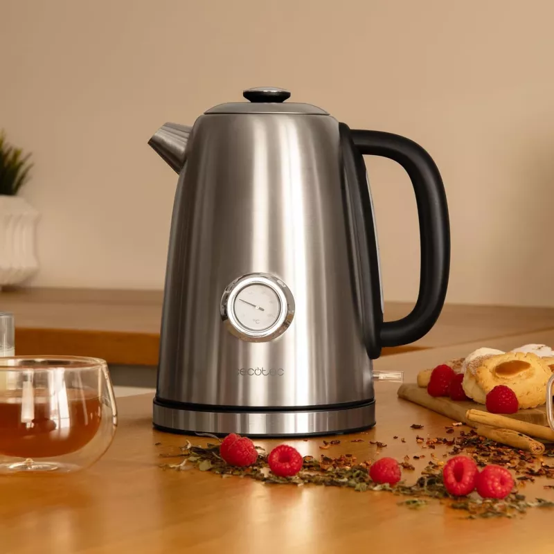 Cecotec ThermoSense 620 Vintage chaleira elétrica, 1,7 L, 2200 W