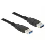 Cabo USB DeLOCK 85060 USB 3.2 Gen 1 1 m preto