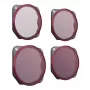 PGYTECH P-26A-034 Conjunto de filtros ND-PL para DJI Mavic 3 / Mavic 3 Cine, ND8/16/32/64, 4 unid.