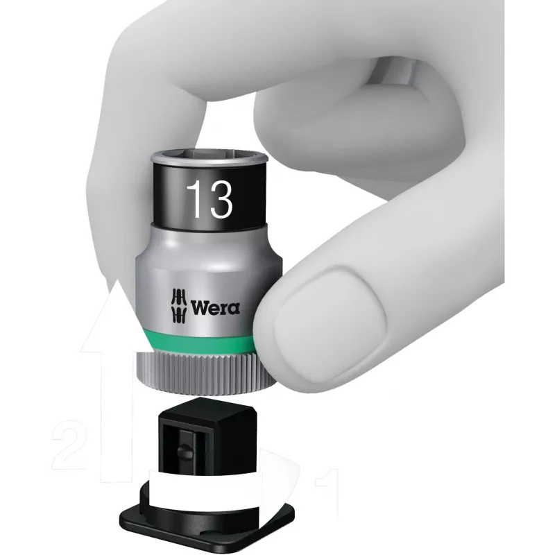 Conjunto de chaves de caixa com bits Wera 8790 HMC HF 1 Zyklop 10 unid.