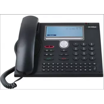 Telefone de secretária digital MITEL MiVoice 5380 (modelo 20350886) – ecrã de alta resolução, teclas programáveis