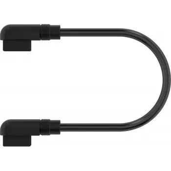 Cabo Corsair iCUE LINK 2x 135mm com fichas 90A° finas preto