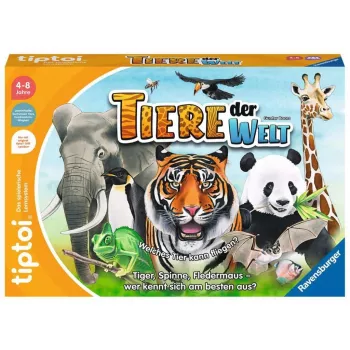 tiptoi Tiere der Welt, jogo de tabuleiro