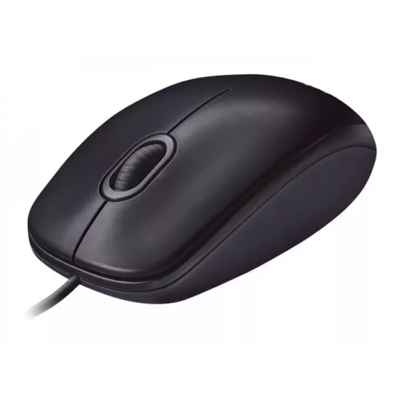 Rato ótico de escritório com fio Logitech M90 — 1000 DPI, para ambas as mãos, USB Type-A, preto