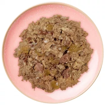 Alimento húmido para gatos wiejskazagroda filetes de frango com borrego 85 g — adulto, sem cereais, saco de porção individual