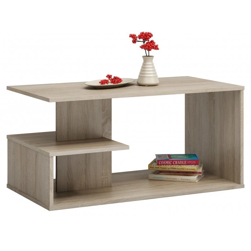 Topeshop MESA DALLAS SONOMA mesa de centro/mesa lateral de forma livre 1 perna(s)
