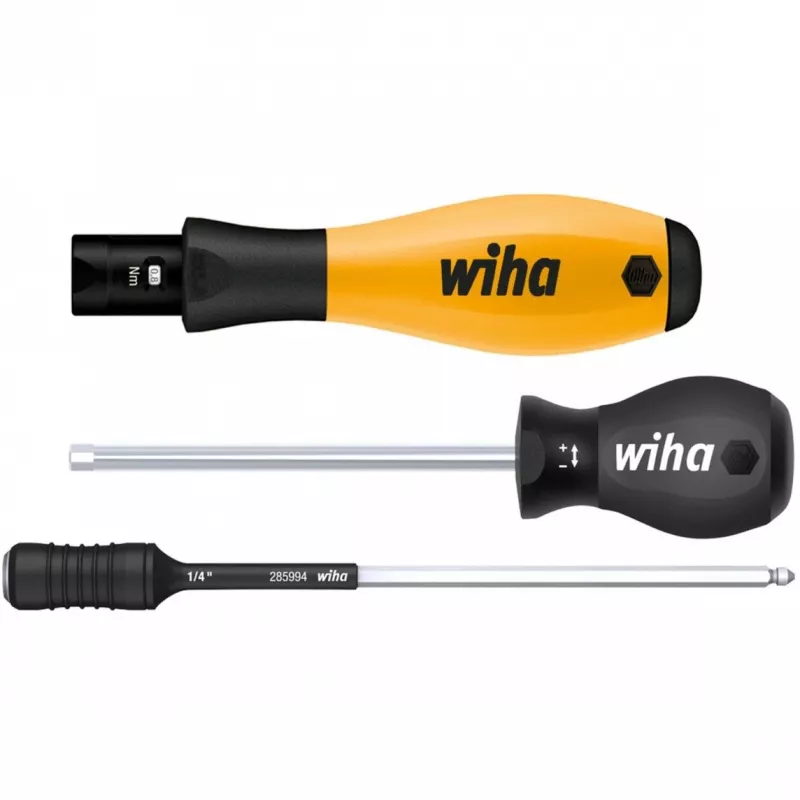 Chave dinamométrica ESD Wiha TorqueVario-S 0,1 - 0,6 Nm DIN EN 61340-5-1, DIN EN ISO 6789, DIN EN 26789 (36852)