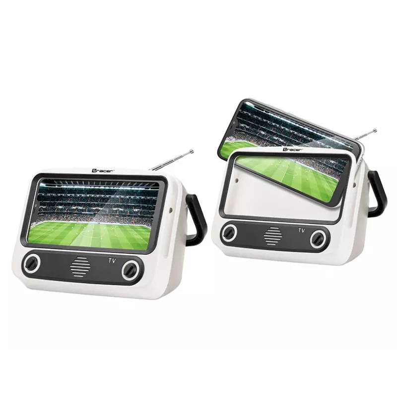 Suporte móvel TRACER T-MLX48046 com altifalante Bluetooth, suporte ajustável para telefone/tablet