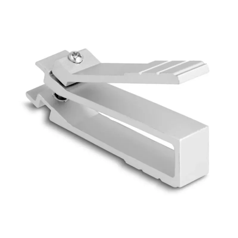 Alicate DeLOCK para porcas gaiola M4 M5 M6 alumínio prateado