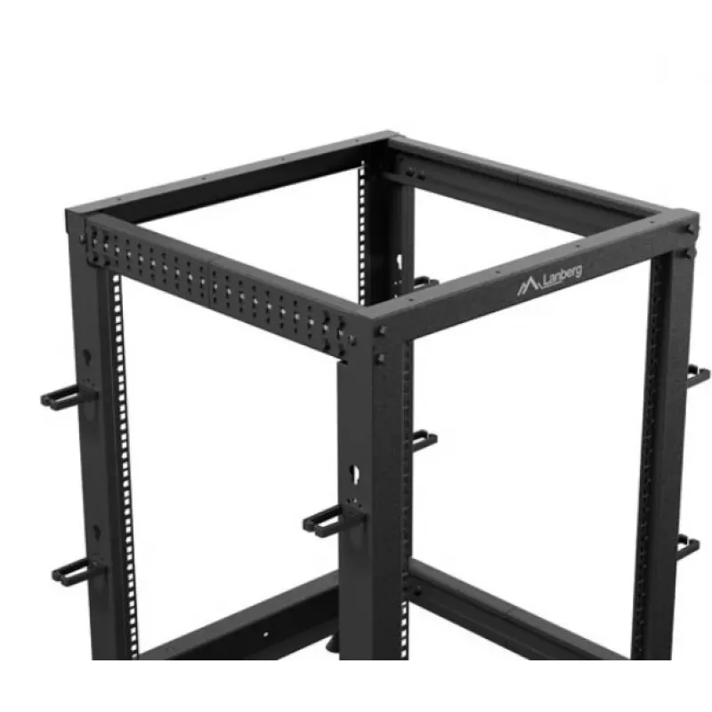 Rack autónomo Lanberg OR01-6115-B 15U preto capacidade 600 kg