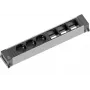 Bachmann POWER FRAME distribuidor de energia 0,2 m 3 tomadas AC interior preto cinzento