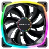 Ventoinha Montech AX140 PWM 14 cm preta 540-1760 RPM