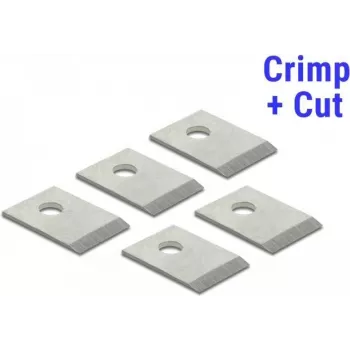 Conjunto de lâminas de corte RJ45 Crimp+Cut DeLOCK 86450