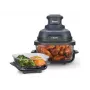 Ninja CRISPi Single 3,8 L 1700 W Fritadeira de ar quente Azul, Cinzento, Transparente