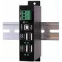 EXSYS EX-1163HMS-WT Hub USB 2.0 de 4 portas com proteção contra sobretensão e gama de temperatura alargada