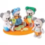 Hape família de coalas figura de brincar