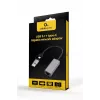 Gembird A-USB3AC-LAN-01 adaptador de rede Gigabit USB 3.1 + Type-C, 1x RJ-45, 10/100/1000 Mbps, caixa metálica, space grey