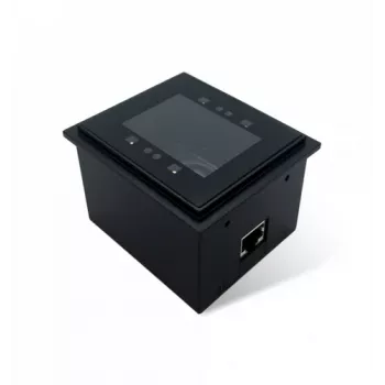 Newland FM3056, 2D, Dual-IF, Kit (USB), Preto Leitor de Montagem, 2D, Iluminação: Branca, Frente de Vidro Embutida, Formatação de Dados, Ligação: Dual-Inter