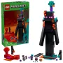 Brinquedo de construção LEGO Minecraft Conjunto 21279 A Torre do Enderman, 867 peças, 2 minifiguras, 450 mm de altura